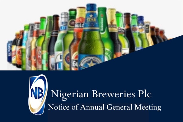 Nigerian Breweries Plc - Notice of Annual General Meeting